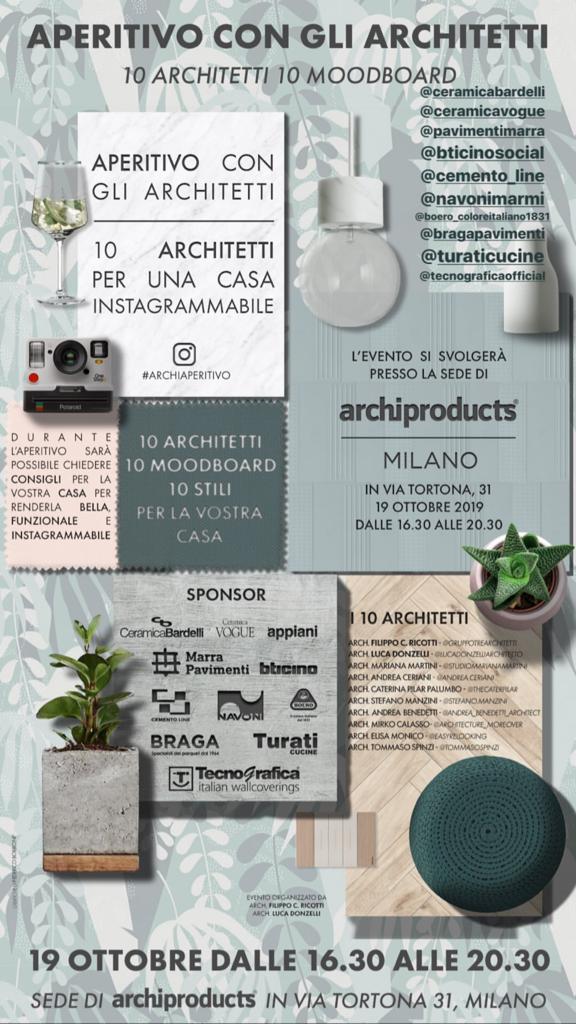 aperitivo con gli architetti milano